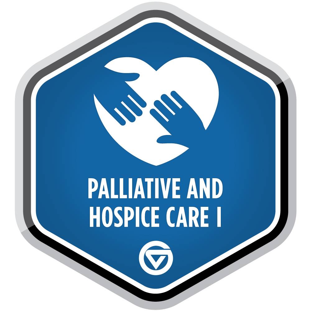 Palliative and Hospice Care I badge.